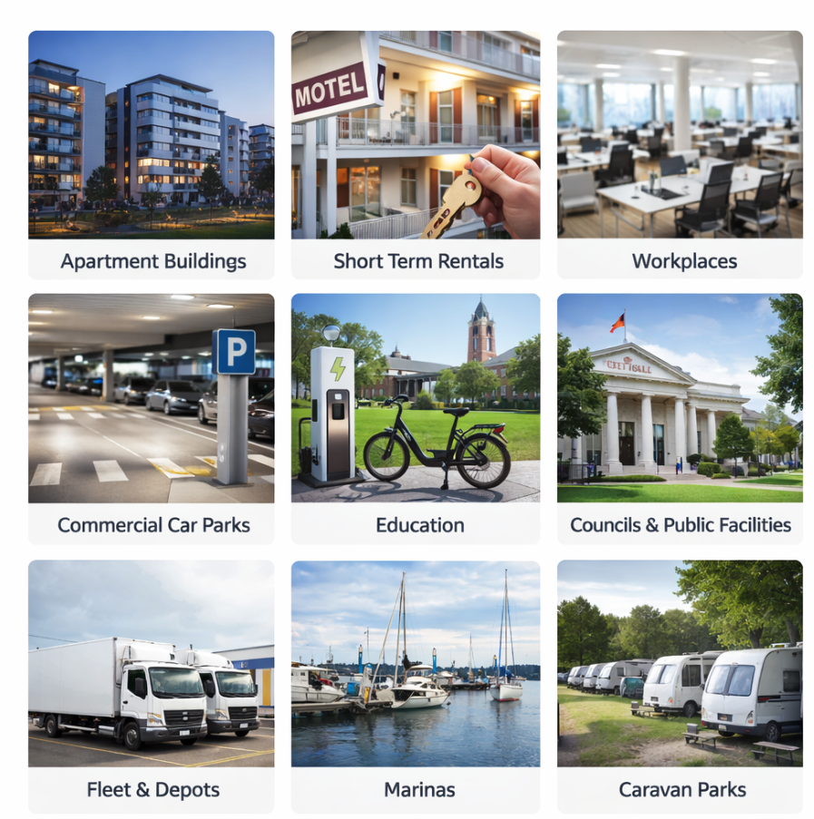 Alchemy Charge - SmartPoint EV Charging for Strata Buildings